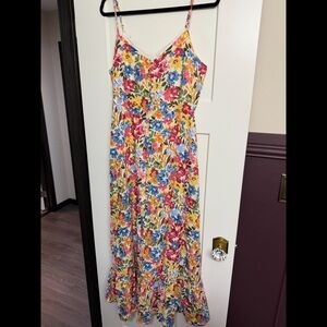 Sadie & Sage Colorful Floral Maxi Dress